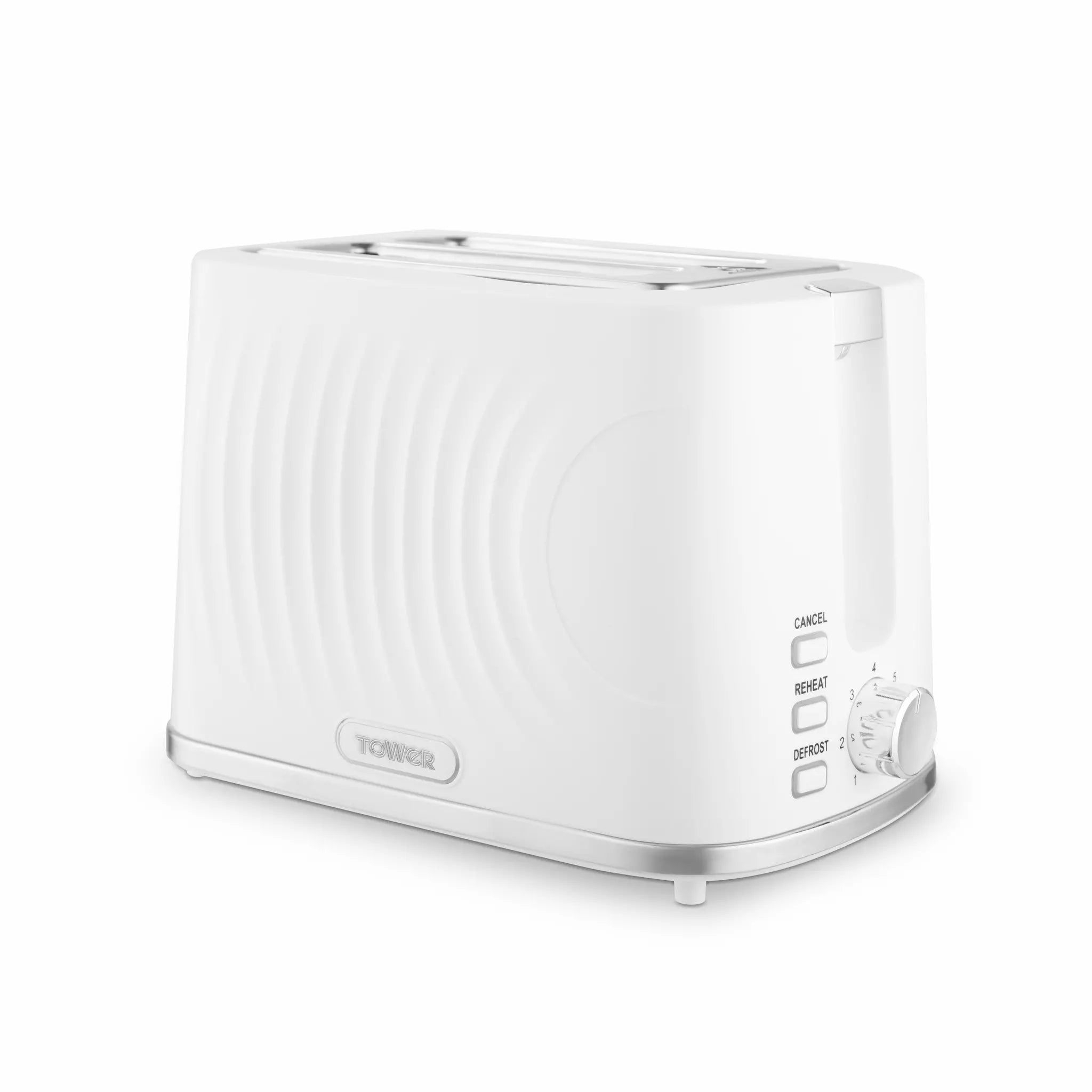 Tower Sonar 2 Slice Textured Toaster