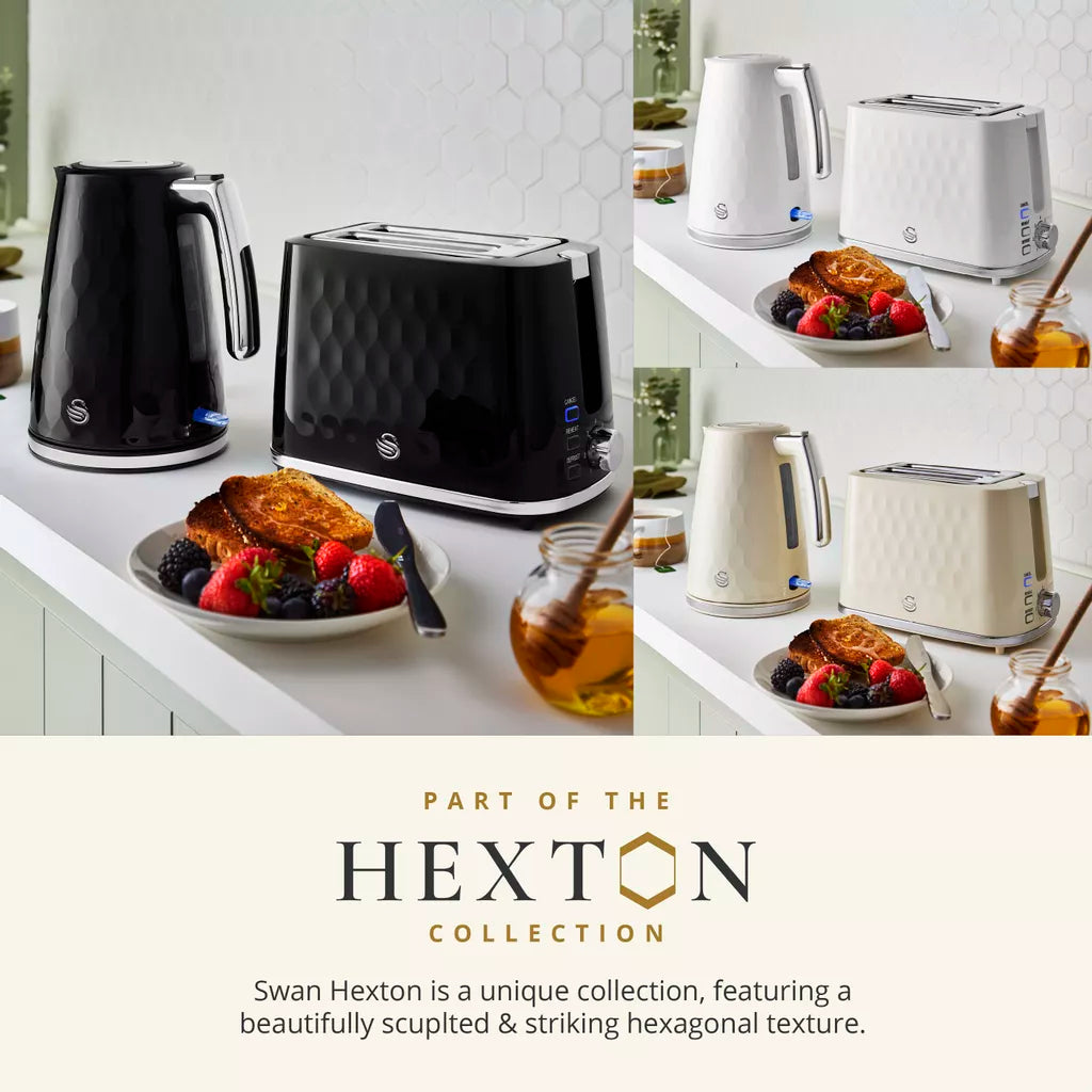 Swan Hexton 1.7L 3KW Cream Jug Kettle