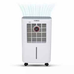 Tower 12 litre Dehumidifier with 24 Hour Timer