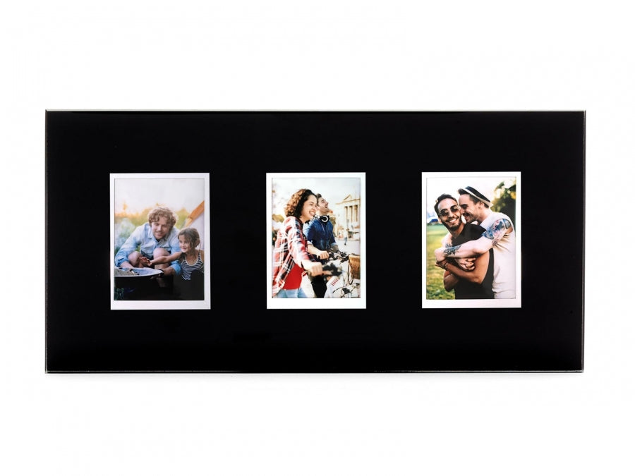 Fujifilm Instax Triple Mini Glass Photo Frame for Instax Mini Pictures
