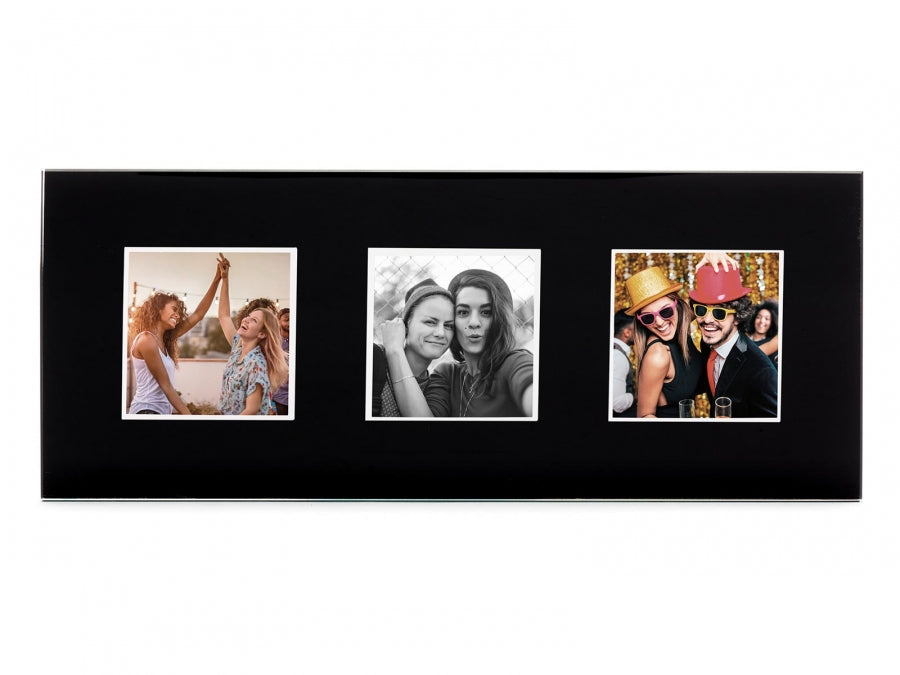 Fujifilm Instax Triple Square Glass Photo Frame