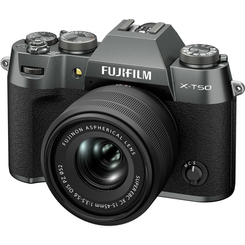 Fujifilm X-T50 Mirrorless Camera + XC 15-45mm