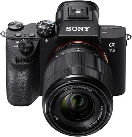Sony Alpha 7 III Full-Frame Mirrorless Camera with 28-70mm Lens