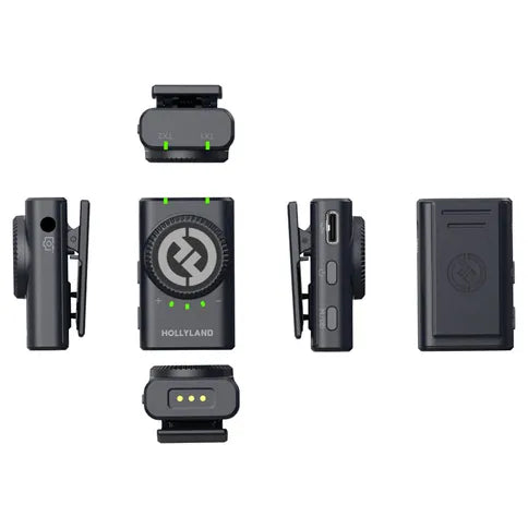 Hollyland Lark M2 Combo Duo - HL0083 | Shine Charcoal