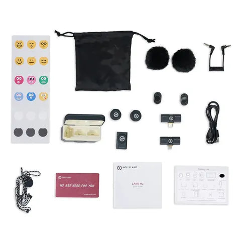 Hollyland Lark M2 Combo Duo - HL0083 | Shine Charcoal