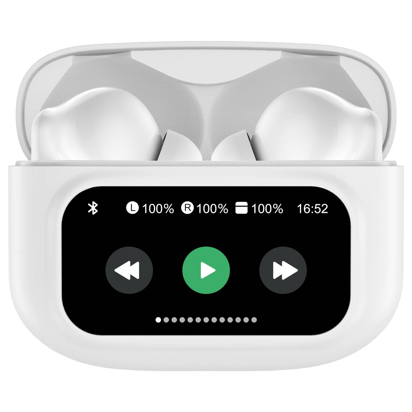 Denver In-ear Headphones Bluetooth with LCD Touch Screen - TWD-305