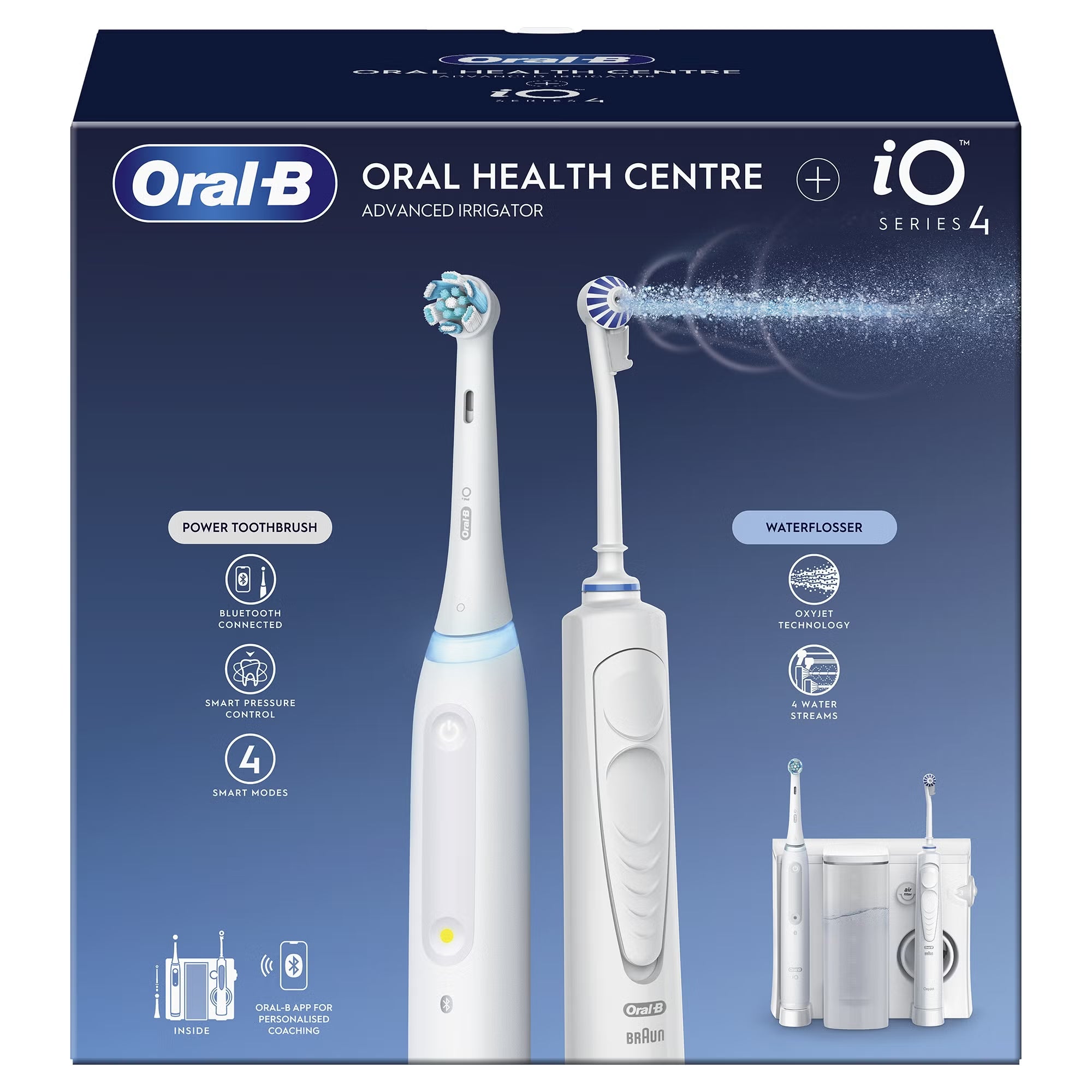 Oral-B iO4 Advanced Irrigator & Waterflosser