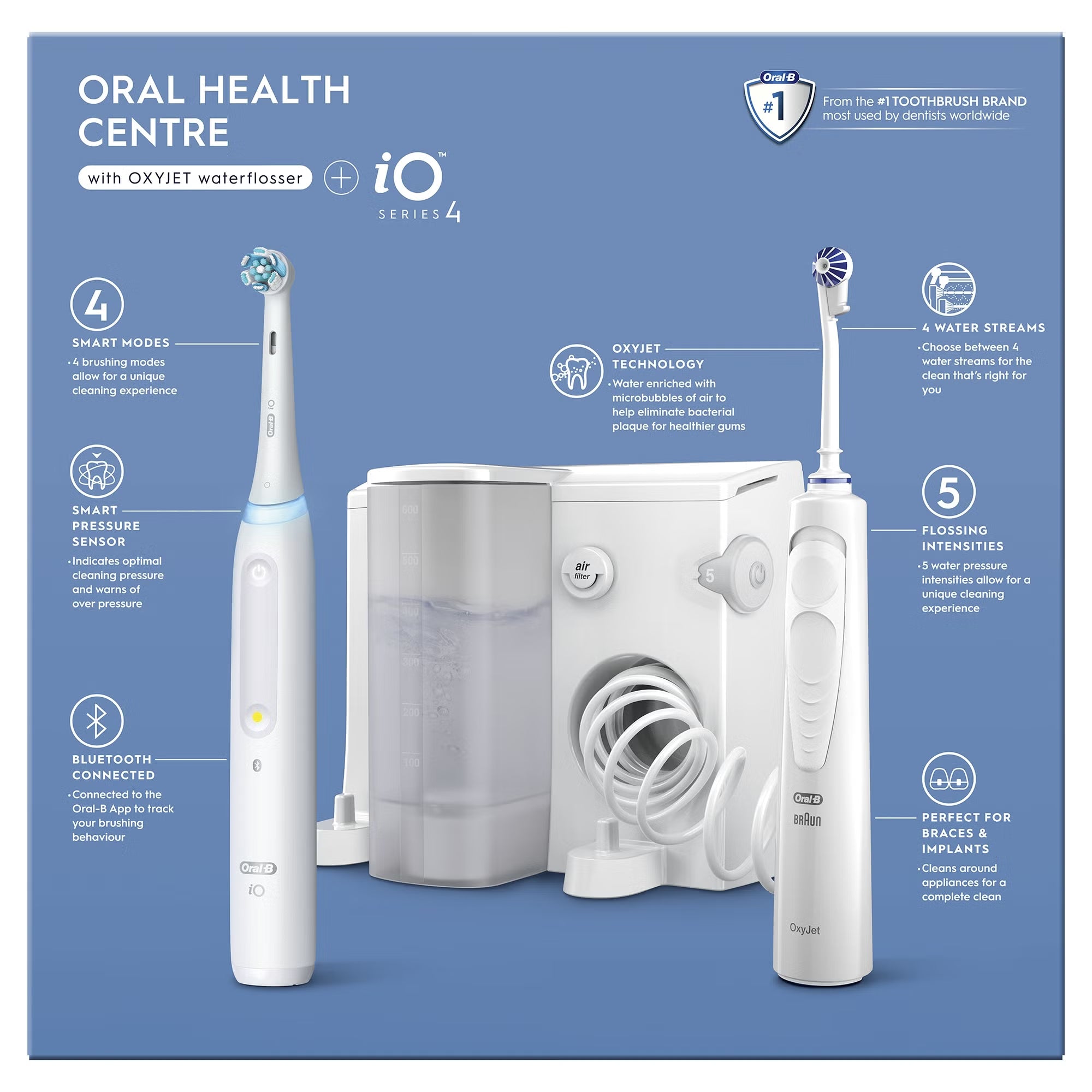 Oral-B iO4 Advanced Irrigator & Waterflosser