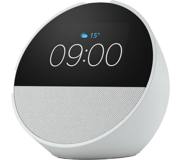 Amazon Echo Spot Smart Alarm Clock with Alexa - 2024