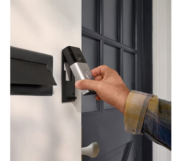 Timbre con vídeo a batería RING (3.ª generación) - Níquel satinado