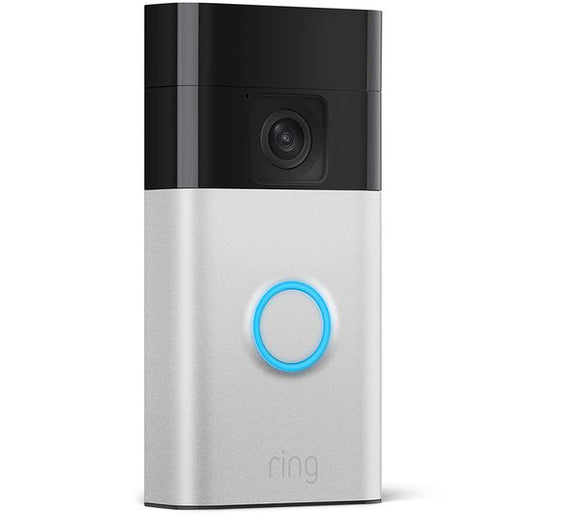 RING Battery Video Doorbell (3rd Gen) - Satin Nickel