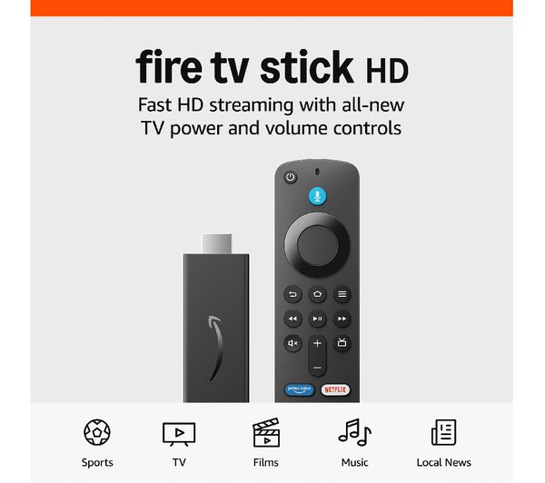 Amazon Fire TV Stick HD 8GB WI-FI 5 (2024)