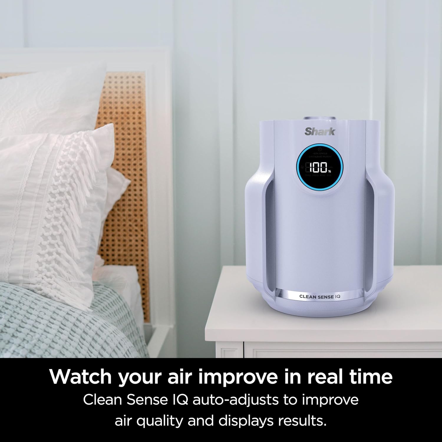 Purificateur d'air compact Shark NeverChange5 Pro - HP072UK