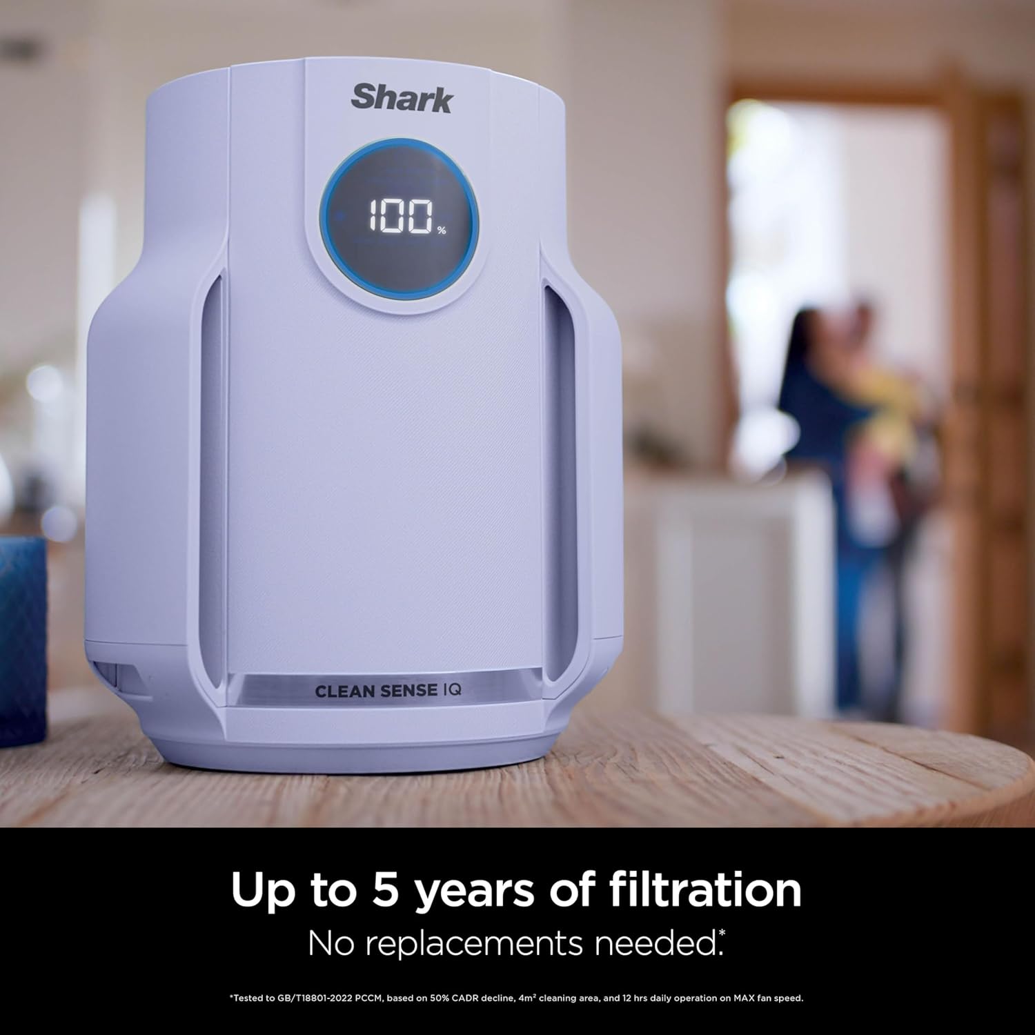 Purificateur d'air compact Shark NeverChange5 Pro - HP072UK