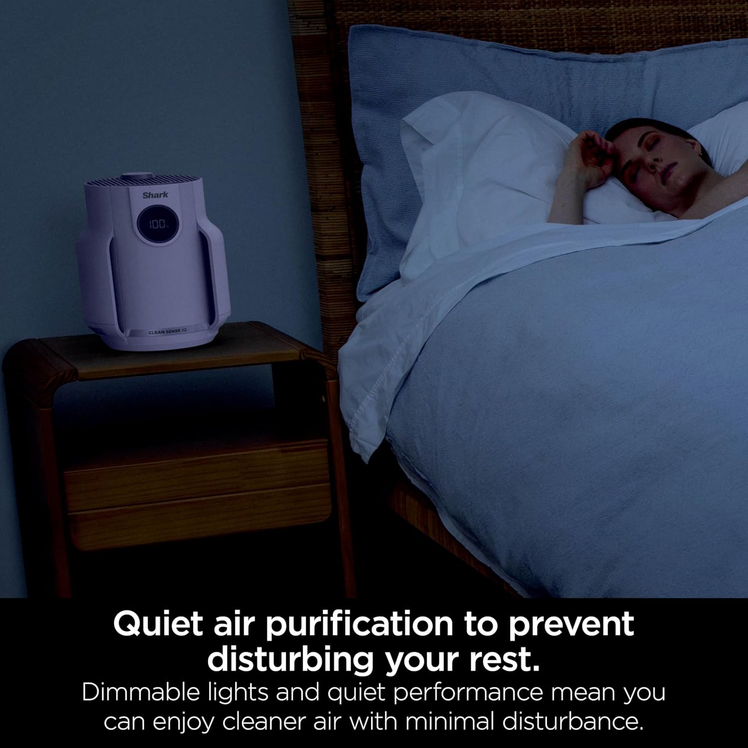 Purificateur d'air compact Shark NeverChange5 Pro - HP072UK