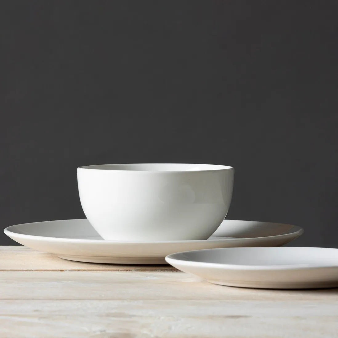 Carnaby 'Islington' 12 Piece Dinnerware Porcelain White Set