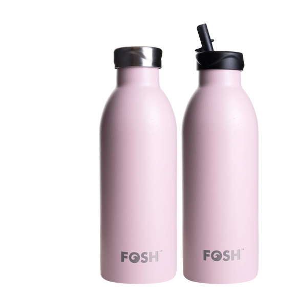 Fosh 500ml Vital 2.0 Insulated Reusable Bottle | Marshmallow
