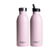 Fosh 500ml Vital 2.0 Insulated Reusable Bottle | Marshmallow