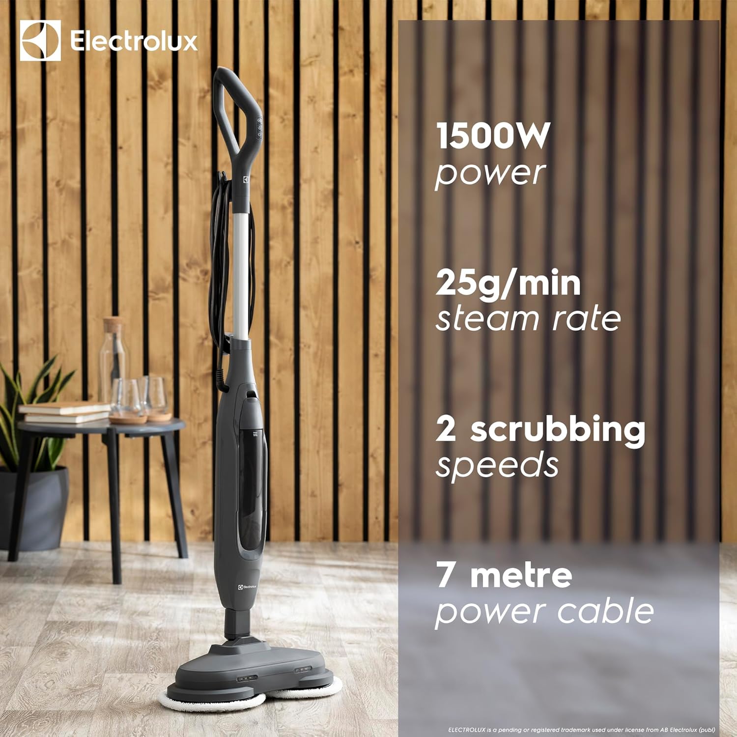 Electrolux Spin & Scrub Steam Mop
