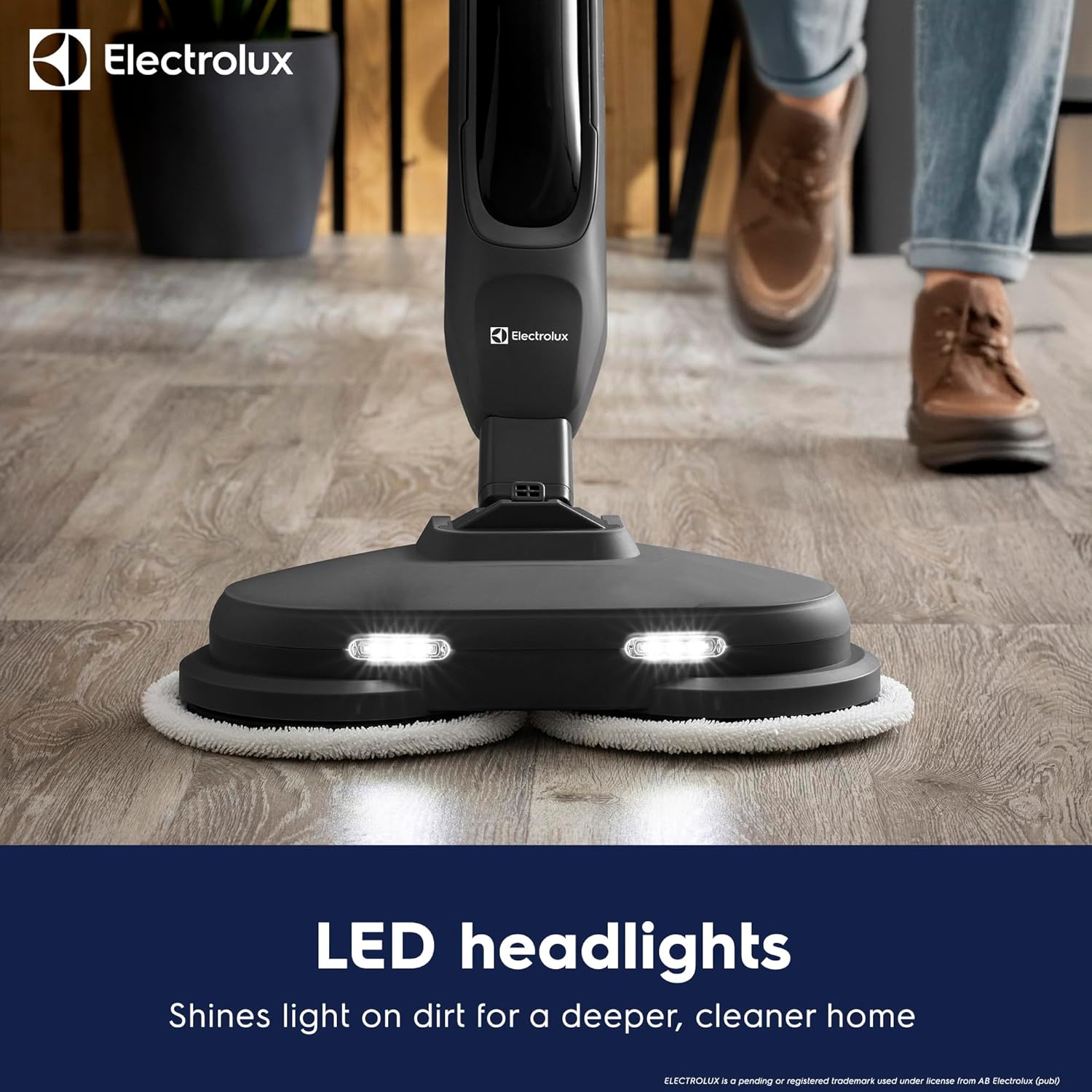 Electrolux Spin & Scrub Steam Mop