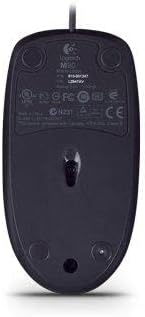 Logitech Black Wired Mouse M90 USB