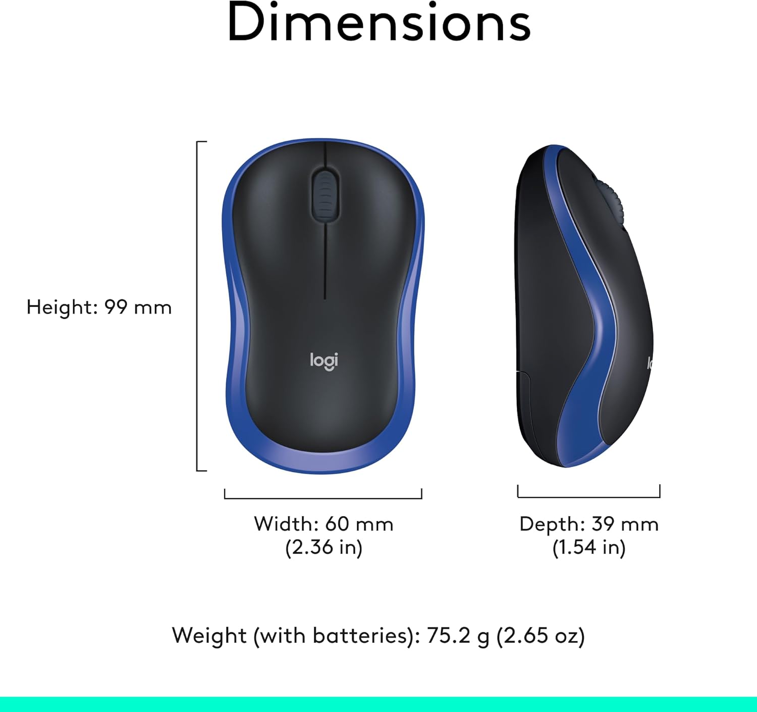 Logitech M185 Wireless Mouse