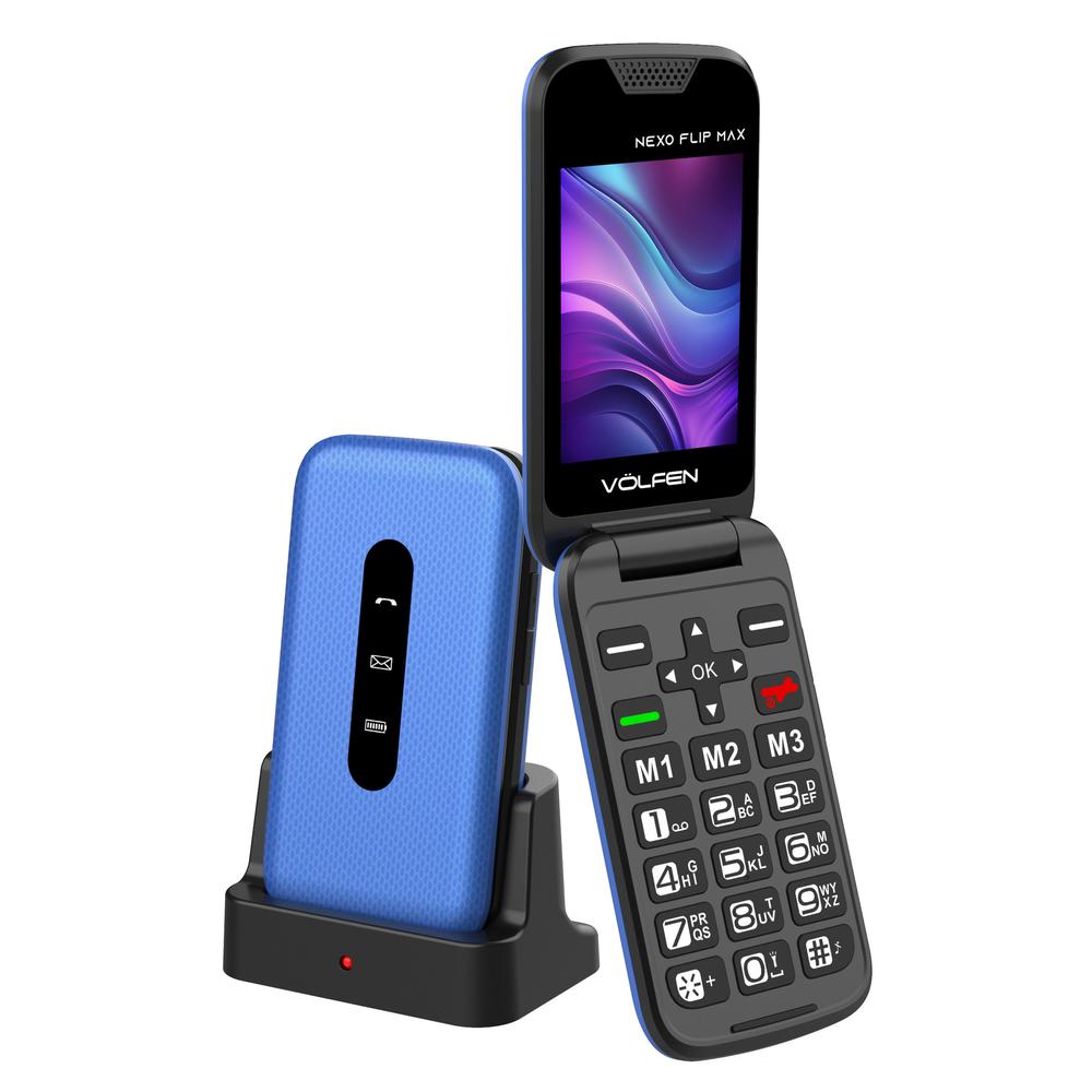 Volfen Nexo Flip Senior Mobile Phone 2.8