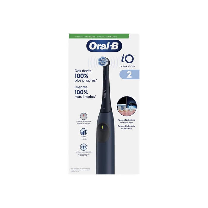 Oral-B IO 2 Laboratory Rechargeable Toothbrush - Black