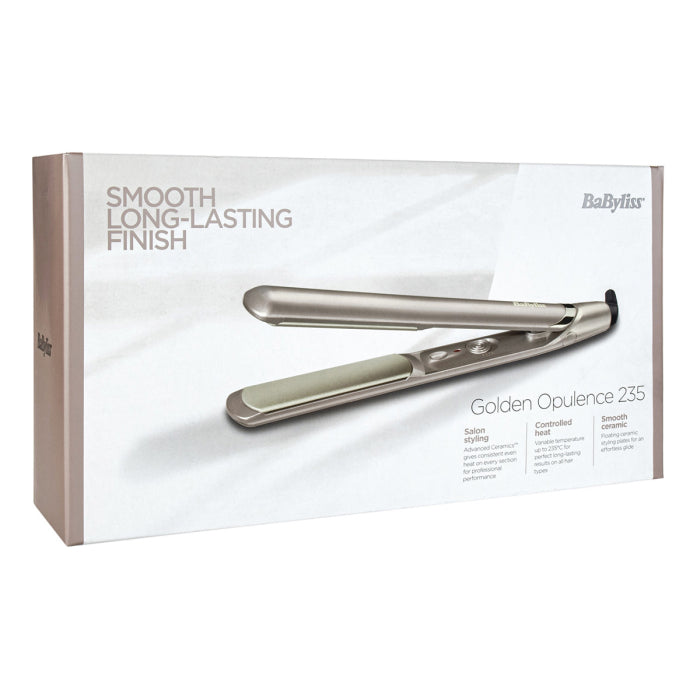 Babyliss Golden Opulence Hair Straightener | 2571U