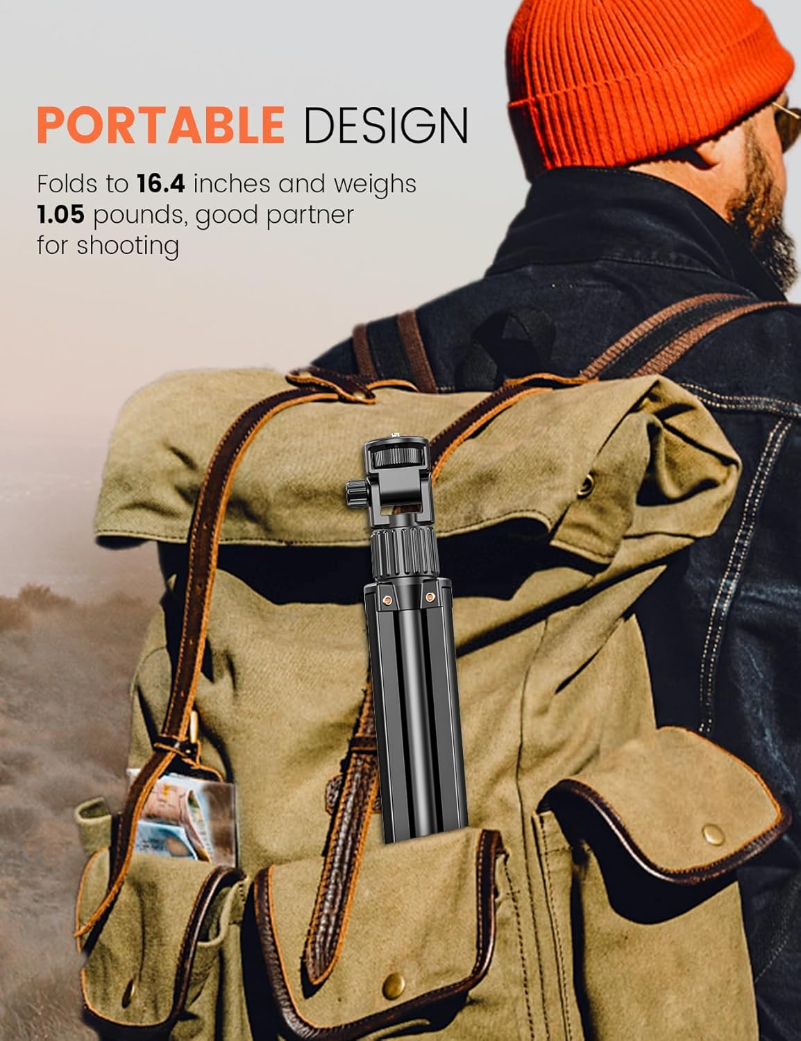 Pnitri Extendable Reinforced Phone Tripod Stand - 71" | PNT03