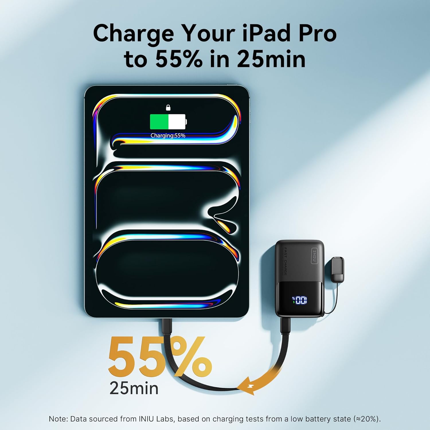 INIU 10000mAh 45W Fast Charging Power Bank