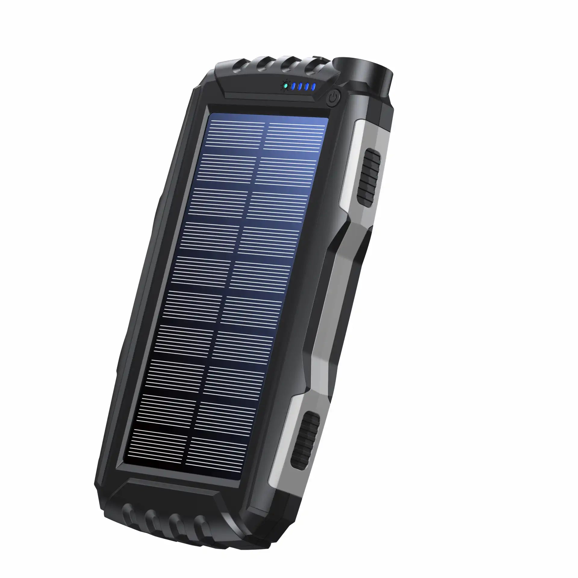 Denver Solar Powerbank With 20.000mAh battery and triple USB output | PSO-20010 MK2