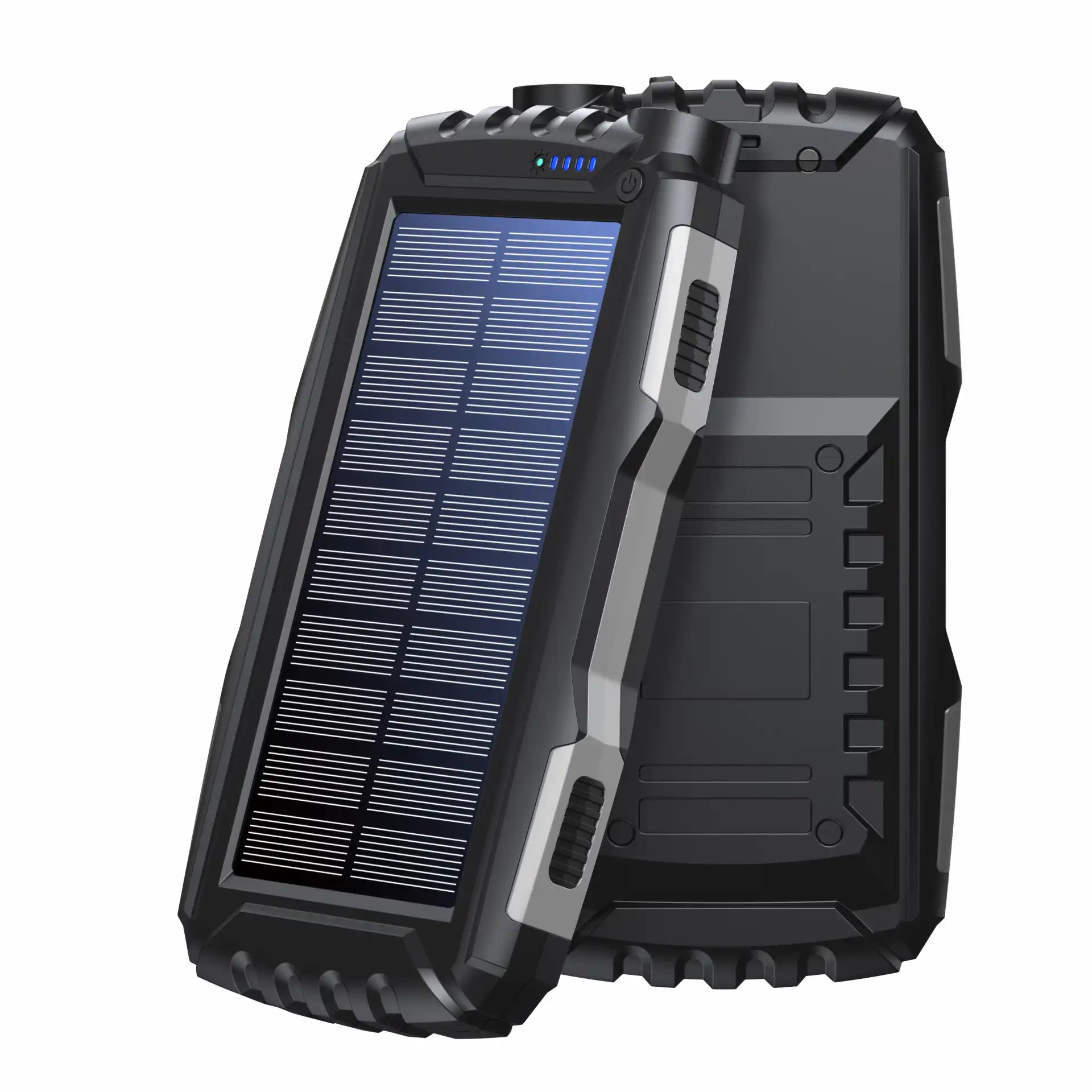 Denver Solar Powerbank With 20.000mAh battery and triple USB output | PSO-20010 MK2