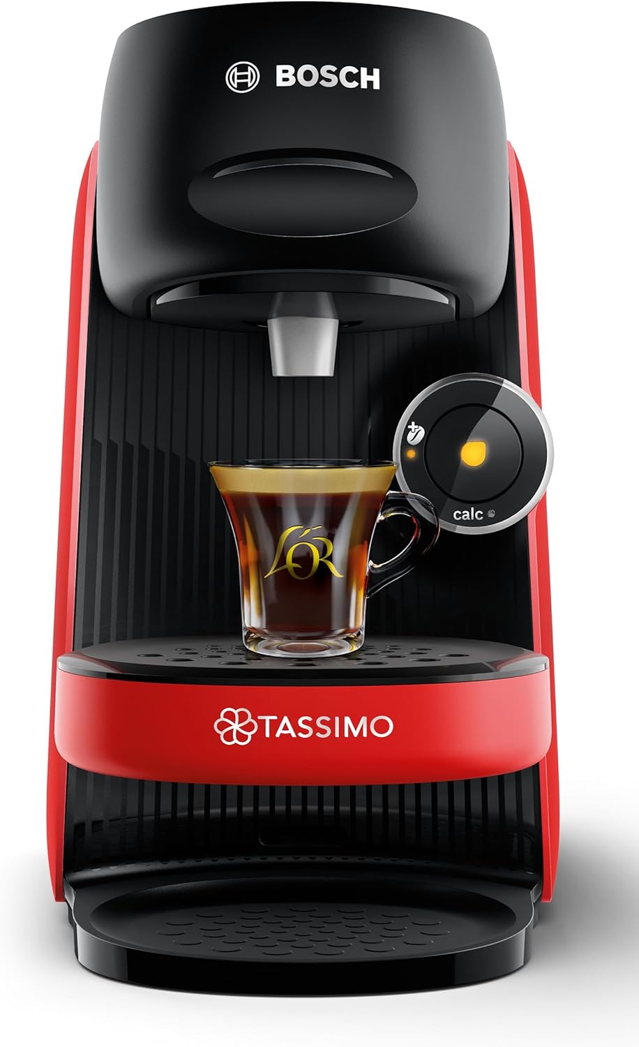 Tassimo by Bosch Finesse Friendly Pod Coffee Machine - Red