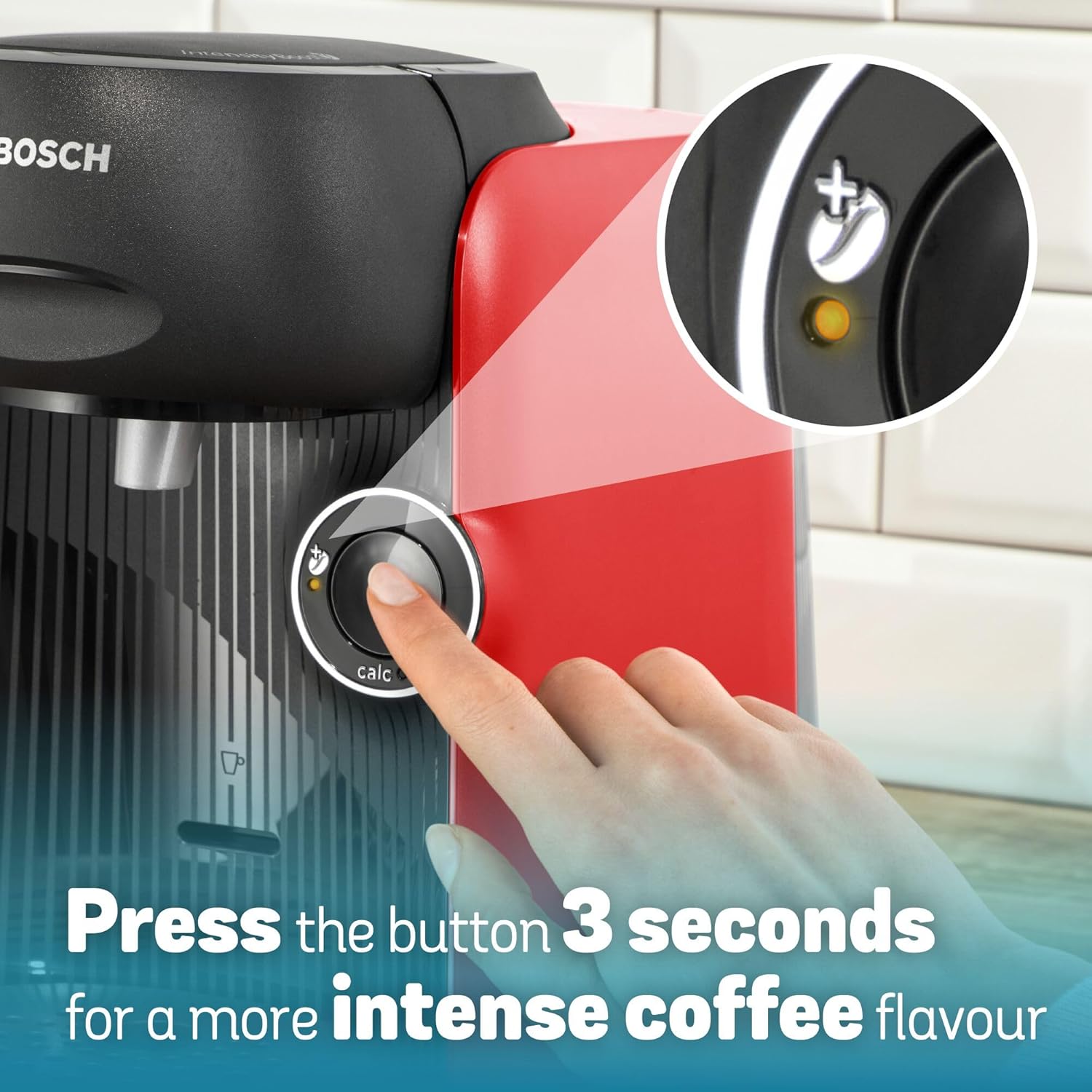 Tassimo by Bosch Finesse Friendly Pod Coffee Machine - Red