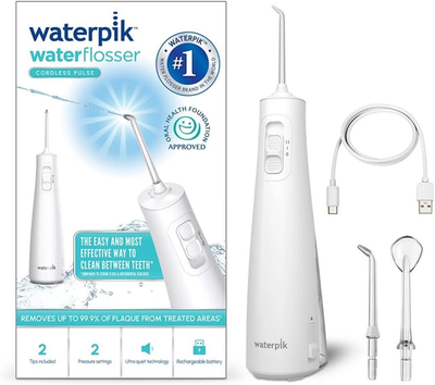 Waterpik Cordless Pulse White Water Flosser - WF-20EUK1010