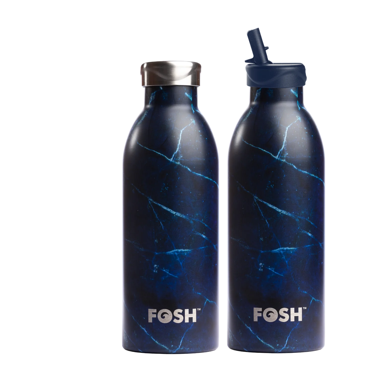 Fosh 500ml Vital 2.0 Insulated Reusable Bottle l Sapphire