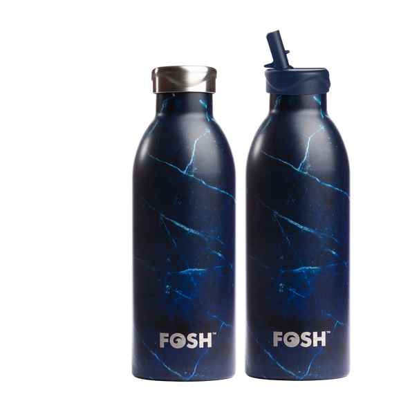 Fosh 500ml Vital 2.0 Insulated Reusable Bottle l Sapphire