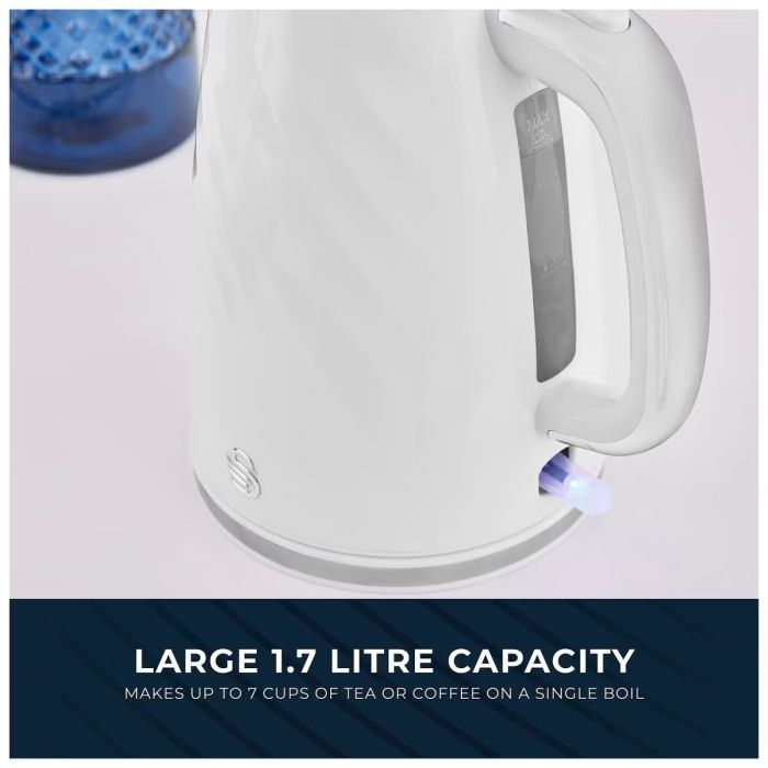 Swan Windsor Textured Kettle 1.7L 3kW Rapid Boil | SK14611