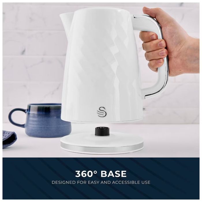 Swan Windsor Textured Kettle 1.7L 3kW Rapid Boil | SK14611