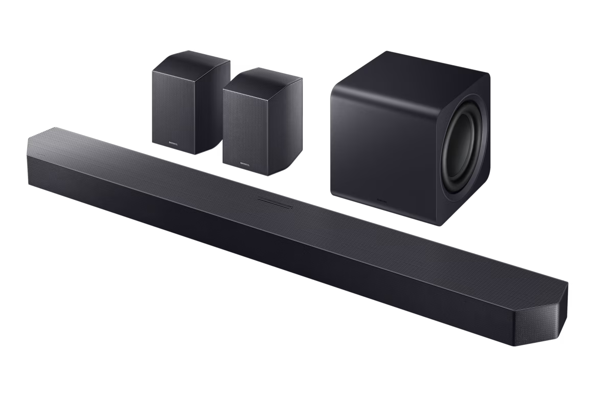 Samsung Q990F Q-Series 11.1.4ch Soundbar with Subwoofer & Rear Speakers (2025)
