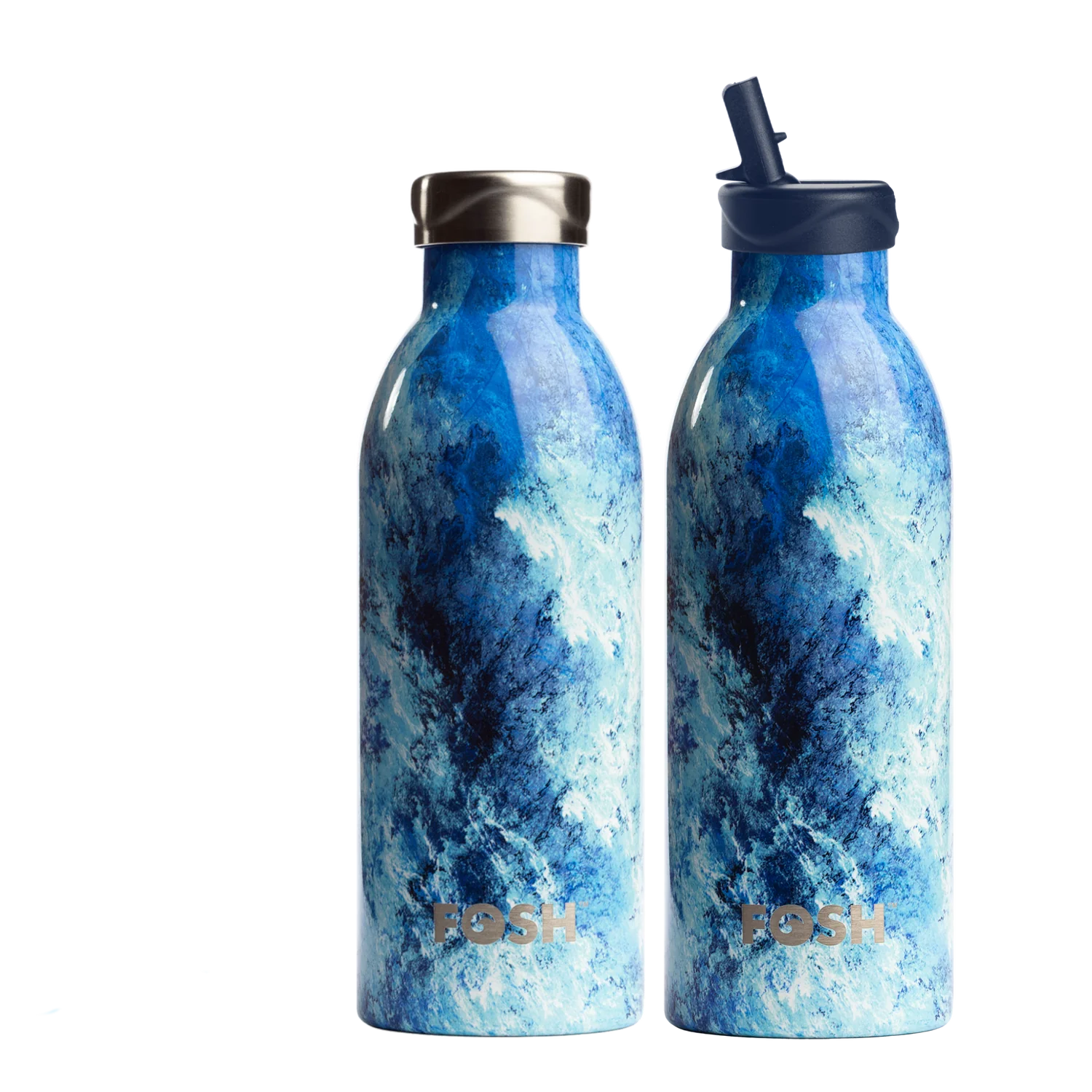 Fosh 500ml Vital 2.0 Insulated Reusable Bottle l Storm