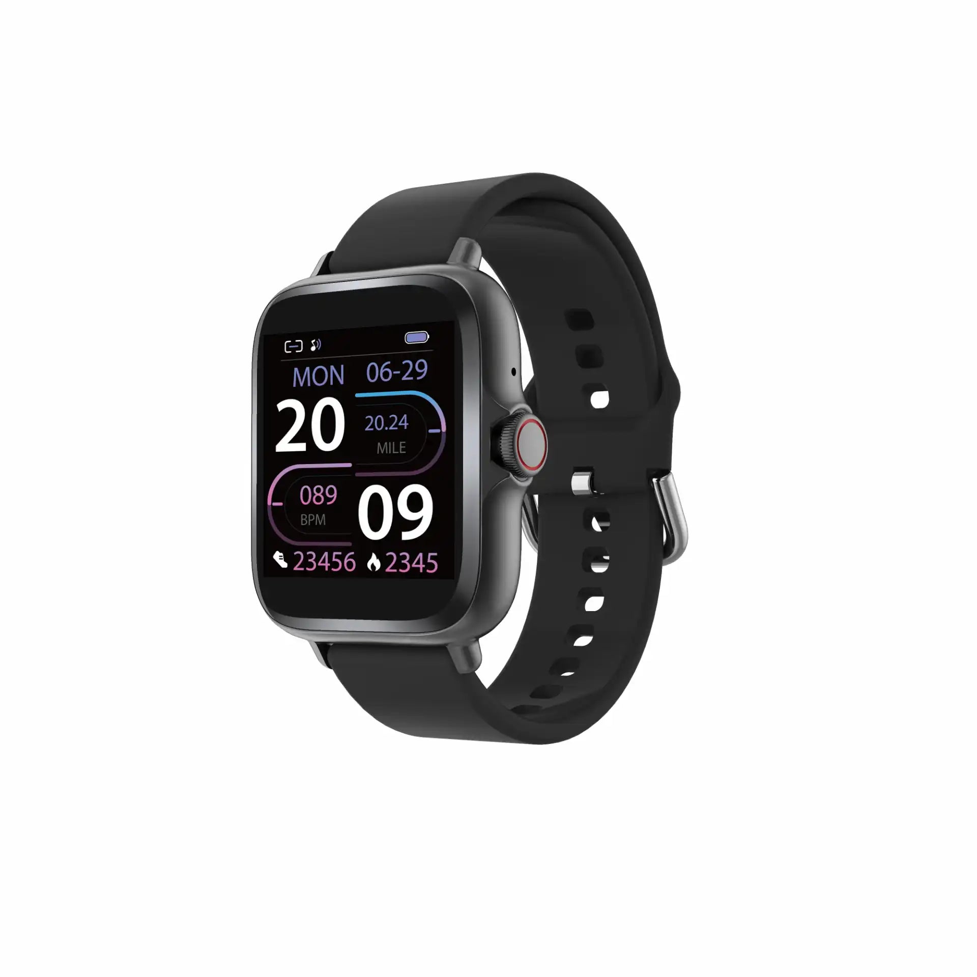 Denver Bluetooth Smart Watch with heartrate sensor and call function | SWC-156MK3