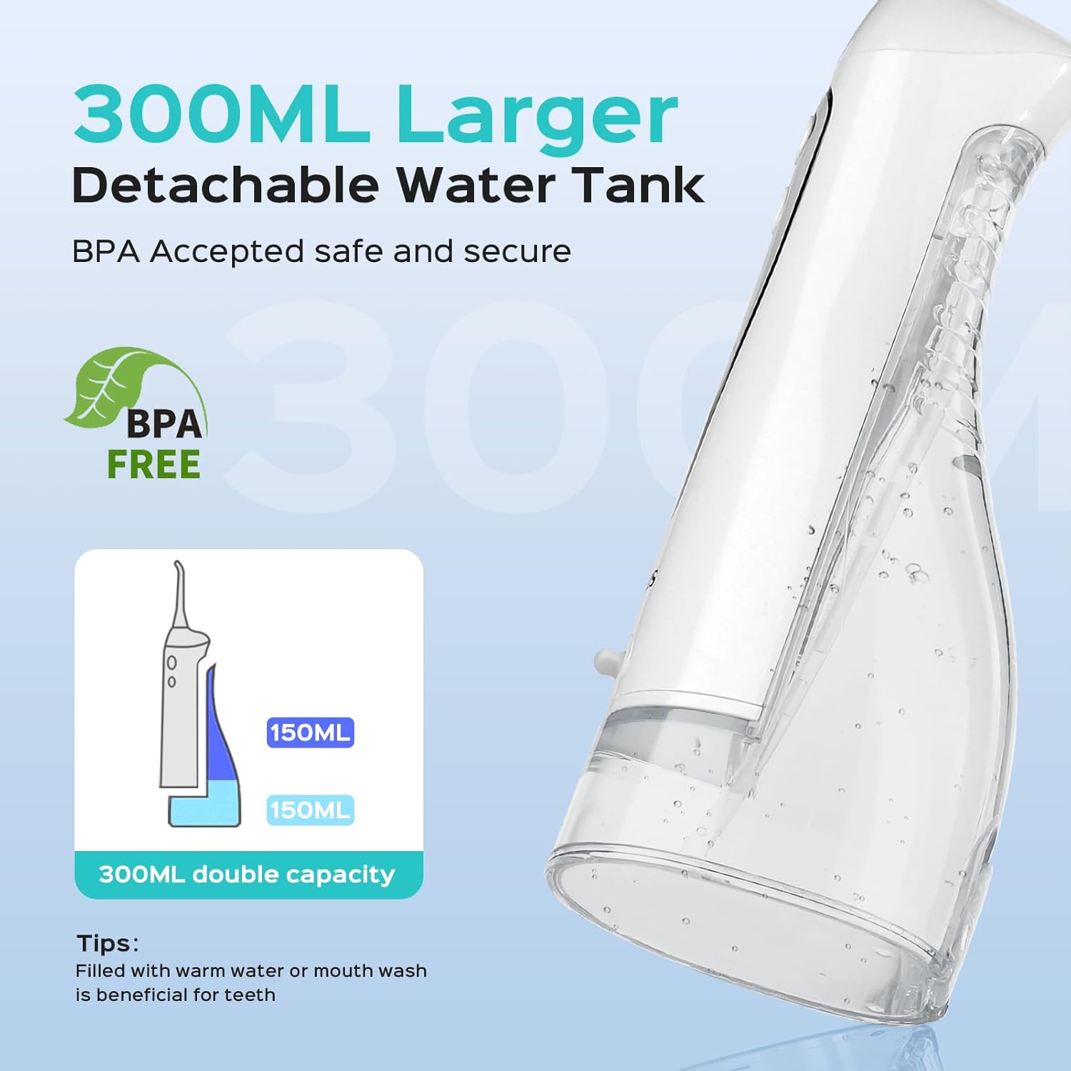 Coslus Rechargeable Teeth Water Flosser