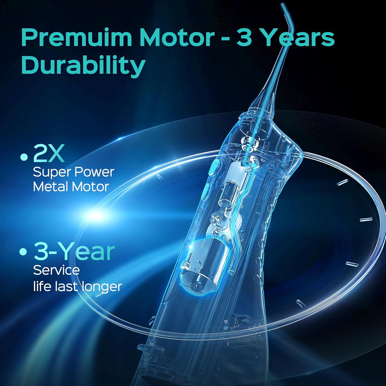 Coslus Rechargeable Teeth Water Flosser