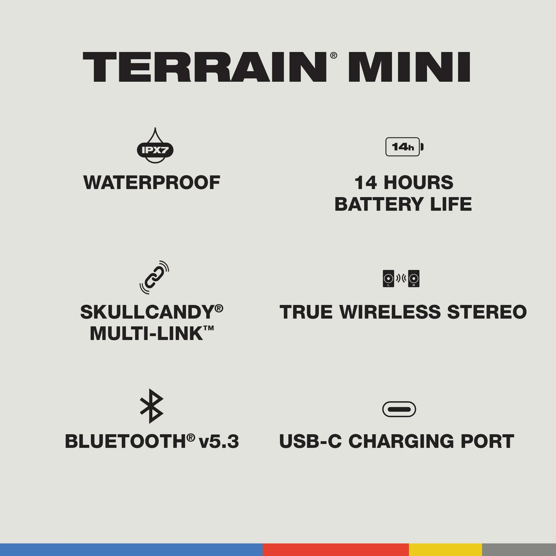 Skullcandy Terrain Mini Wireless Speaker