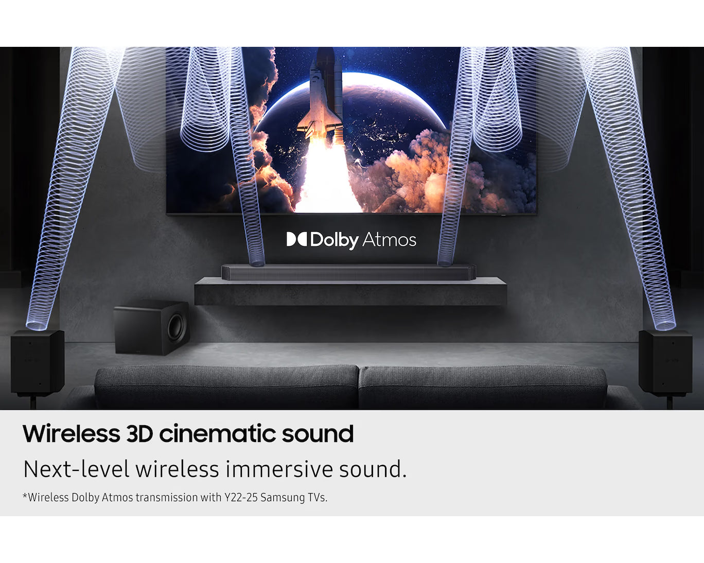 Q930F Q-Series 9.1.4ch Soundbar with Subwoofer & Rear Speakers