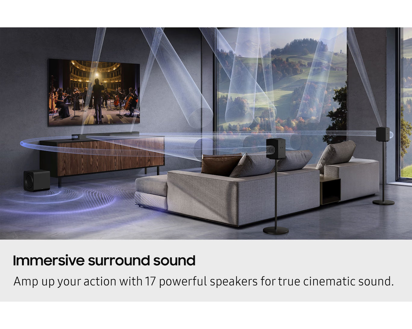 Q930F Q-Series 9.1.4ch Soundbar with Subwoofer & Rear Speakers