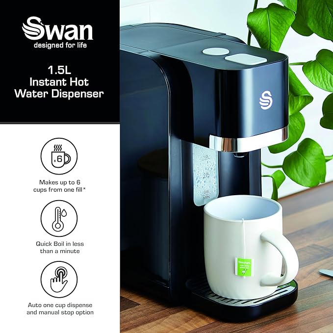 Swan 1.5L Instant Hot Water Dispenser