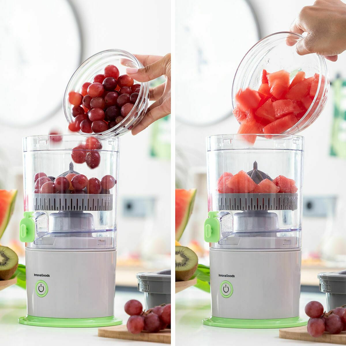 Rechargeable automatic juicer juisso